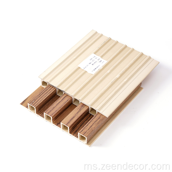 Interior WPC Dinding Pelapisan Panel Dinding Kayu Plastik